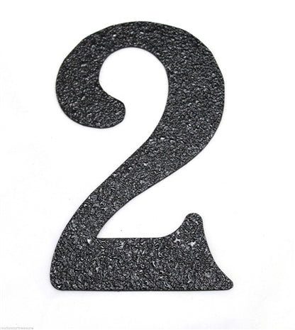 House Numbers  - Black Embossed Magnetic - Great for Garage Doors