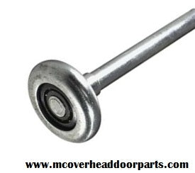 2" Steel Garage Door Roller with 4" Stem - 10 Ball Bearing Roller