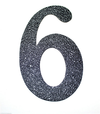 House Numbers  - Black Embossed Magnetic - Great for Garage Doors