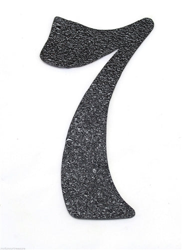 House Numbers  - Black Embossed Magnetic - Great for Garage Doors