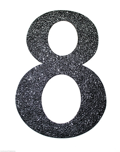 House Numbers  - Black Embossed Magnetic - Great for Garage Doors