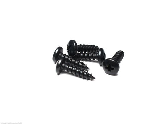 Black Stainless Steel Screws 10 X 3/4 Phillips Self Tapping 100 Pack