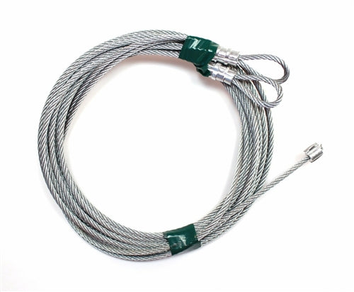 Garage Door Cables For 12' High Door (Torsion Spring) - PAIR