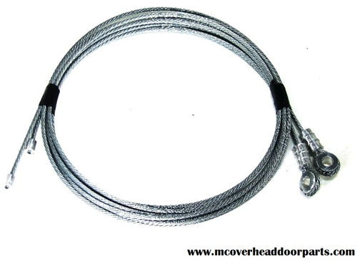 Garage Door Cables With 5/16" Spool For 7' High Door (Torsion Spring) - PAIR