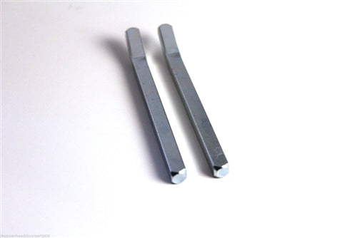 Garage Door Bent Shaft Keys - set of 2 Keys 3" in Length