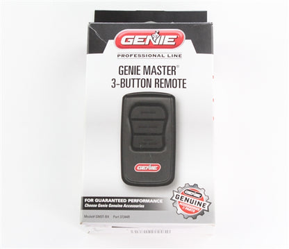 Genie 3-Button Remote GM3T-BX Part 37344R for Intellicode Openers since 1995