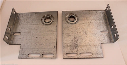 Heavy Duty Commercial Garage Door End Bearing Plates 6" ( Pair )